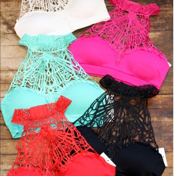 Crazy Train Other - Crazy Train Teal Bralette S-M-L-XL